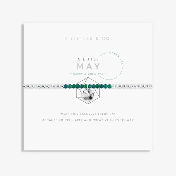 A LITTLE BIRTHSTONE MAY BRACELET Puckett's Fine Jewelry Benton, KY