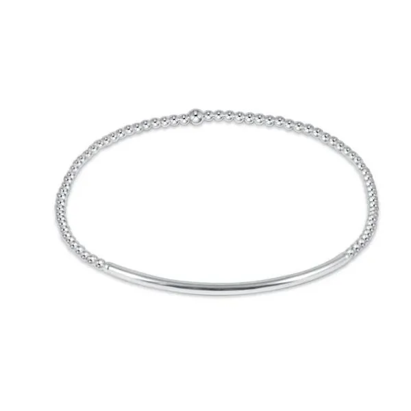 E NEWTON CLASSIC STERLING 2MM BEAD BRACELET - BLISS BAR STERLING Puckett's Fine Jewelry Benton, KY