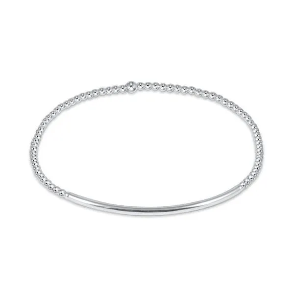 E NEWTON CLASSIC STERLING 2MM BEAD BRACELET - BLISS BAR STERLING Puckett's Fine Jewelry Benton, KY