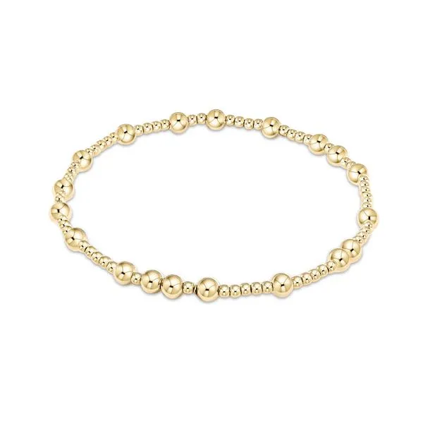 Enewton Extends Hope Unwritten 4mm Bead Bracelet - Gold Puckett's Fine Jewelry Benton, KY