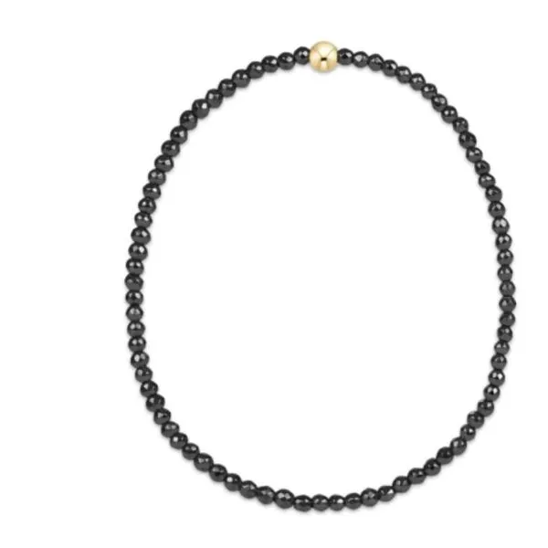 ENEWTON EXTENDS - FACETED HEMATITE 2MM BEAD BRACELET Puckett's Fine Jewelry Benton, KY