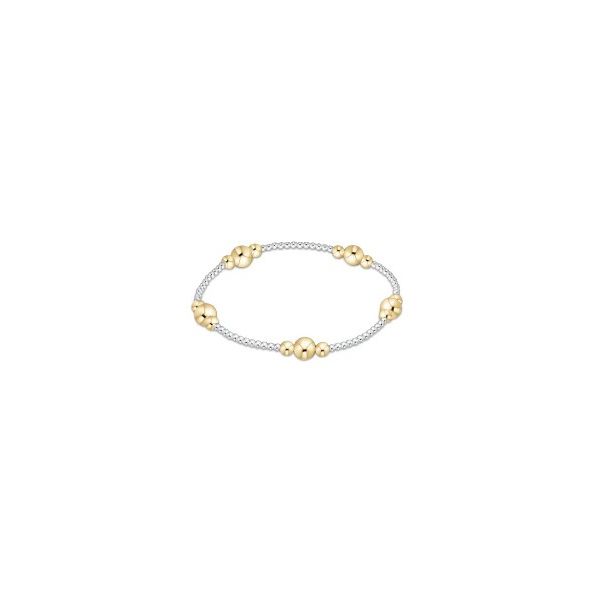ENEWTON BRACELET - PURPOSE GOLD 6MM BEAD - MIXED METALS Puckett's Fine Jewelry Benton, KY