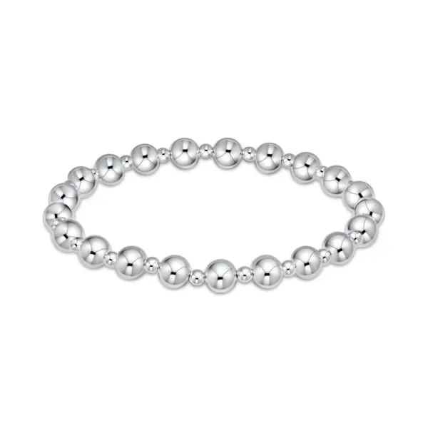 E NEWTON CLASSIC GRATEFUL PATTERN 6MM BEAD - STERLING Puckett's Fine Jewelry Benton, KY