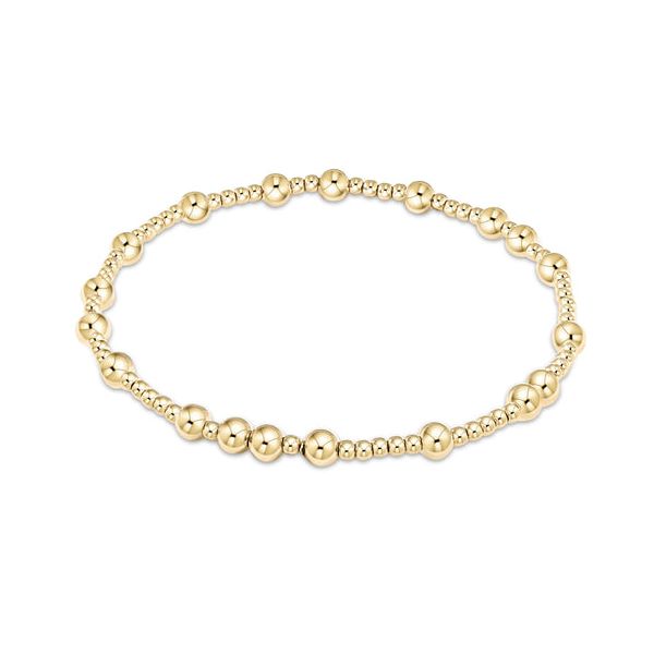 Enewton Extends Hope Unwritten 4mm Bead Bracelet - Gold Puckett's Fine Jewelry Benton, KY