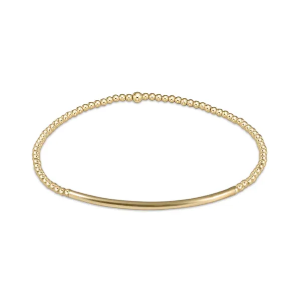 E NEWTON BLISS BAR GOLD --2.5MM BRACELET Puckett's Fine Jewelry Benton, KY