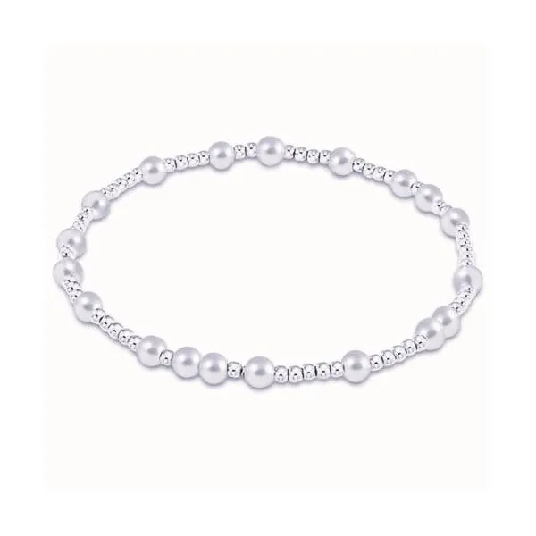 Enewton Classic Sincerity Pattern Sterling 4mm Bead Bracelet - Pearl Puckett's Fine Jewelry Benton, KY