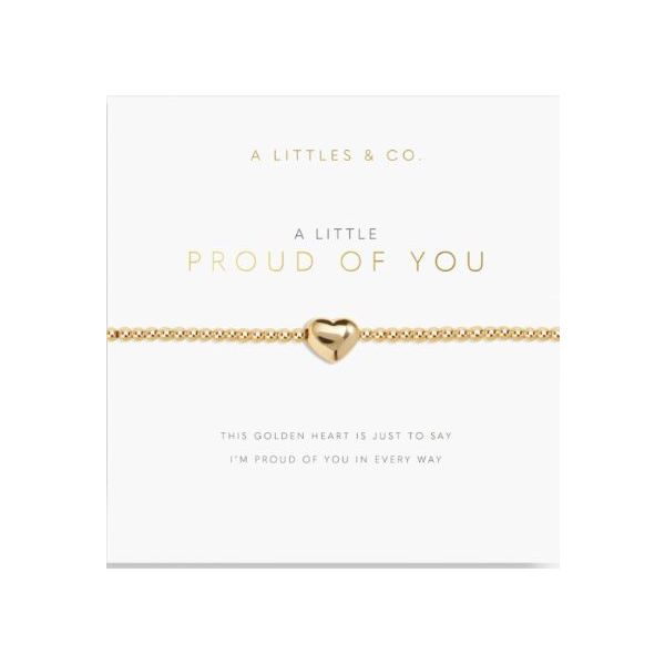 A LITTLE PROUD OF YOU GOLD STRETCH BRACELET Puckett's Fine Jewelry Benton, KY