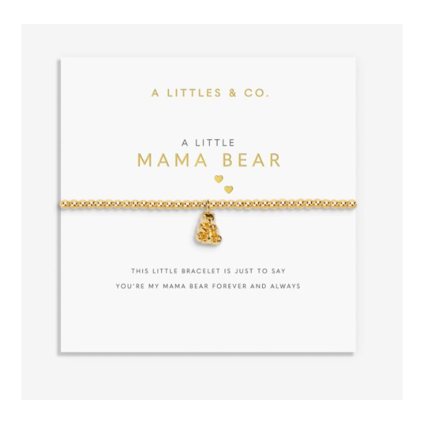 Katie Loxton A Little Mama Bear Bracelet in Gold tone Puckett's Fine Jewelry Benton, KY