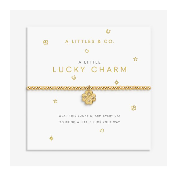 Katie Loxton A Little 'Lucky Charm' Bracelet In Gold-Tone Plating Puckett's Fine Jewelry Benton, KY