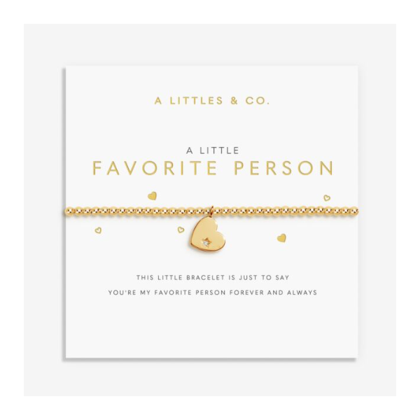 Katie Loxton A Little 'Favorite Person' Bracelet In Gold-Tone Plating Puckett's Fine Jewelry Benton, KY