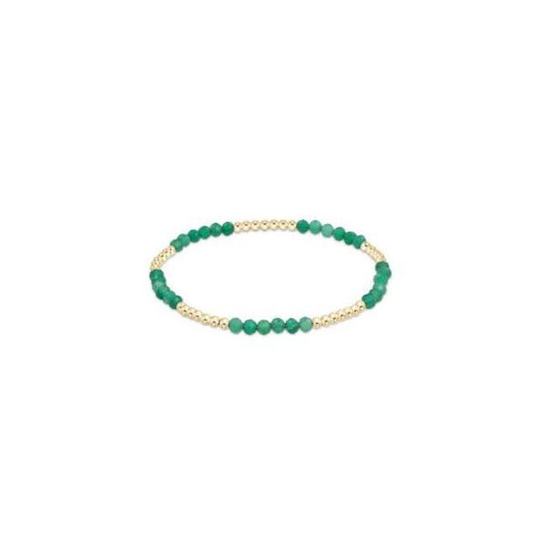 Enewton Blissfull Pattern 2.5mm Beaded Bracelet- Green Onyx Puckett's Fine Jewelry Benton, KY