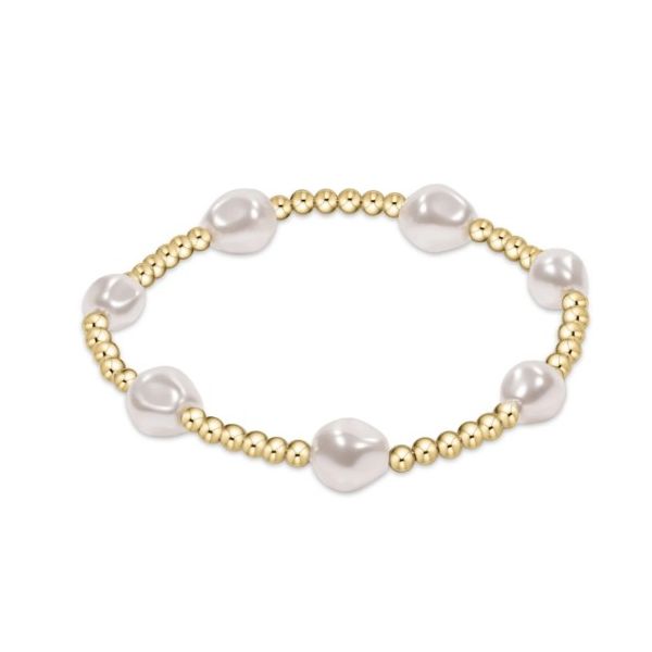 ENEWTON ADMIRE PEARL 3MM GOLD BRACELET Puckett's Fine Jewelry Benton, KY
