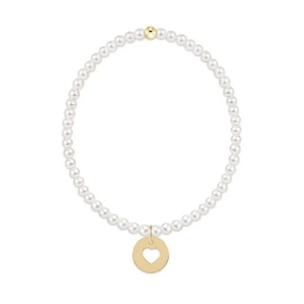 ENEWTON CLASSIC PEARL 3MM BRACELET, LOVE DISC CHARM Puckett's Fine Jewelry Benton, KY