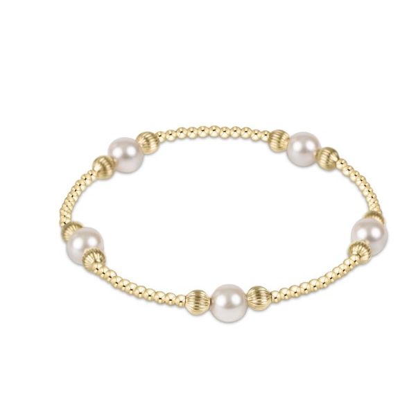ENEWTON PURPOSE GOLD 6MM PEARL BRACELET Puckett's Fine Jewelry Benton, KY