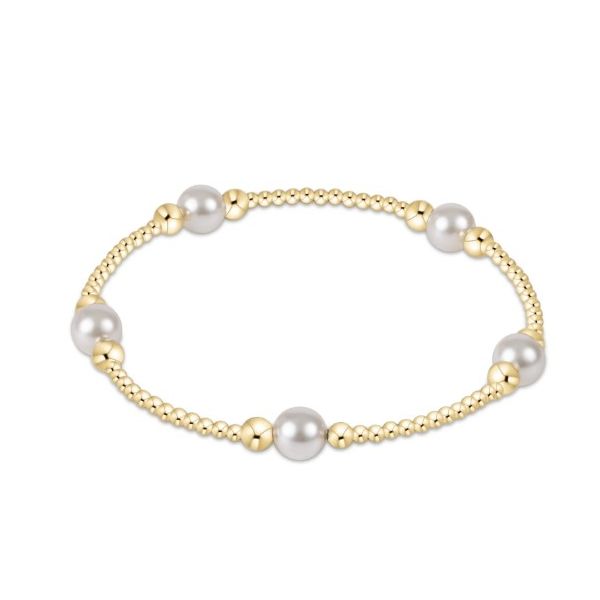 ENEWTON PURPOSE PEARL 6MM GOLD BRACELET Puckett's Fine Jewelry Benton, KY