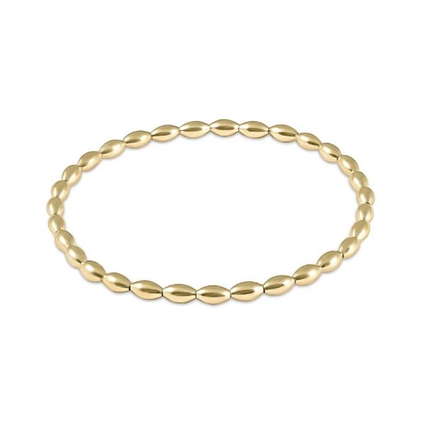 E NEWTON HARMONY SMALL GOLD FILL BEAD BRACELET Puckett's Fine Jewelry Benton, KY