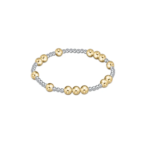 Enewton Hope Unwritten 6mm Bead Bracelet - Mixed Metal Puckett's Fine Jewelry Benton, KY