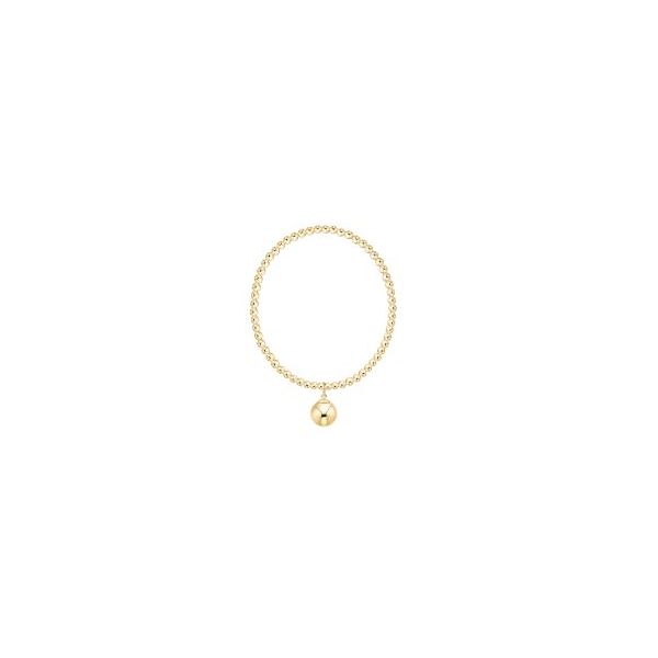 ENEWTON CLASSIC GOLD 3MM BRACLET - CLASSIC GOLD 10MM CHARM Puckett's Fine Jewelry Benton, KY