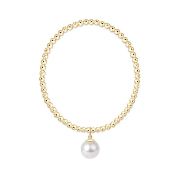 ENEWTON EXTENDS CLASSIC GOLD 3MM BRACELET - CLASSIC PEARL 10MM CHARM Puckett's Fine Jewelry Benton, KY