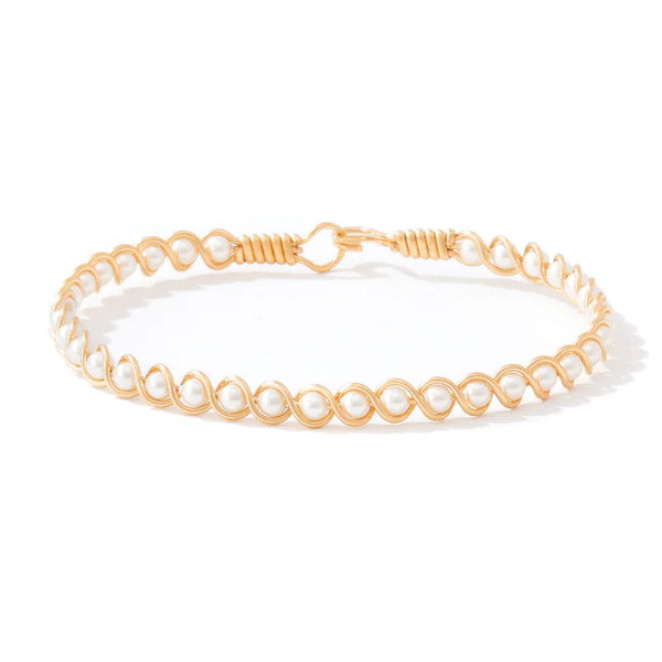 Ronaldo Revive Bracelet, Gold Filled Artisan Wire, 7.25
