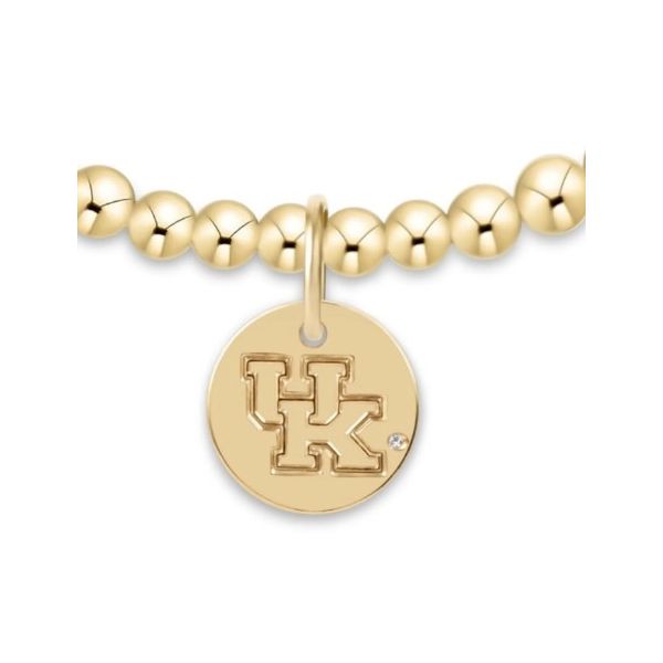 ENEWTON ECOLLEGIATE EXTENDS CLASSIC GOLD 3MM BRACELET - KENTUCKY DISC Puckett's Fine Jewelry Benton, KY