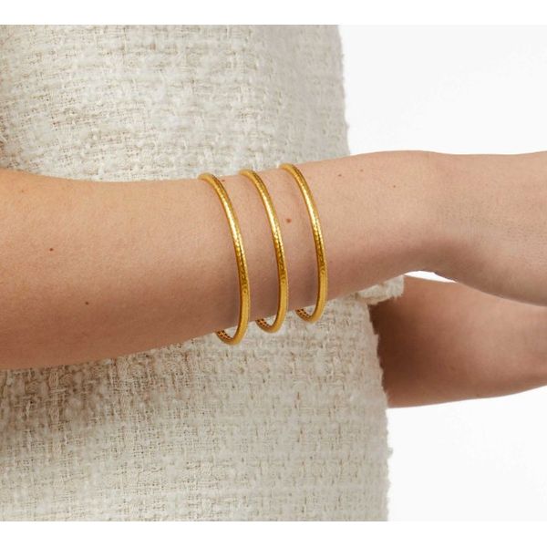 Julie Vos Gold Plated Havana Demi Bangle Image 2 Puckett's Fine Jewelry Benton, KY