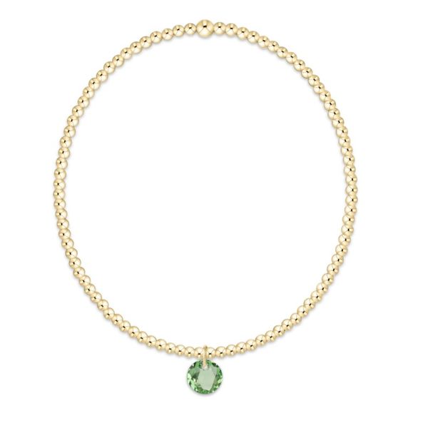 Enewton classic gold 2mm bracelet - reflection small charm - August Puckett's Fine Jewelry Benton, KY