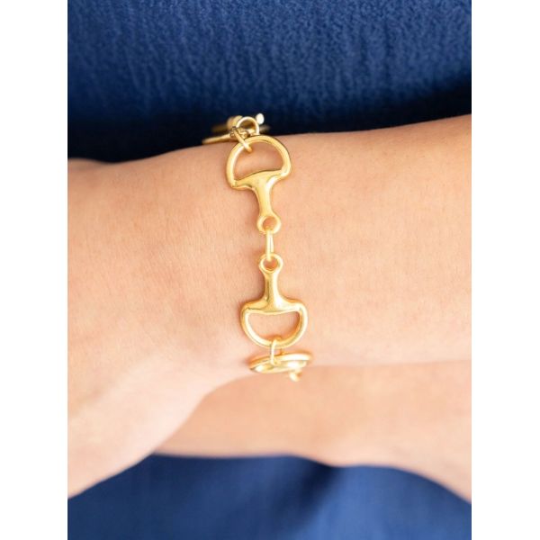 Susan Shaw Horse Bit Toggle Bracelet Puckett's Fine Jewelry Benton, KY