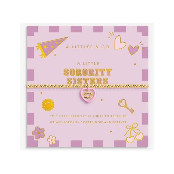 Sorority A Little 'Sorority Sisters' Bracelet In Gold-Tone Plating Puckett's Fine Jewelry Benton, KY
