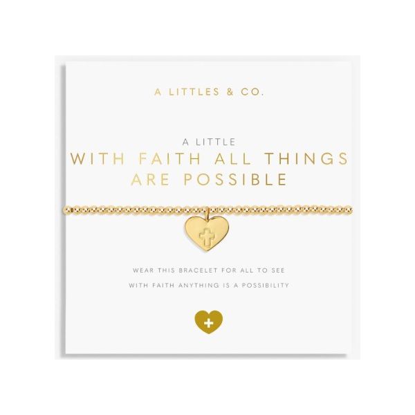 Faith A Little 'With Faith All Things Are Possible' Bracelet Puckett's Fine Jewelry Benton, KY
