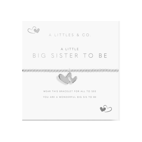 A Little Children's Big Sister To Be Stretch Bracelet Puckett's Fine Jewelry Benton, KY