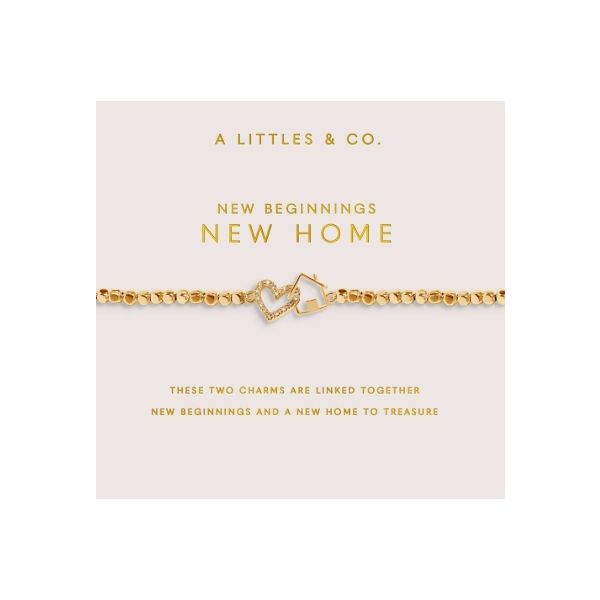 'New Beginnings, New Home' Bracelet In Gold-Tone Plating Puckett's Fine Jewelry Benton, KY