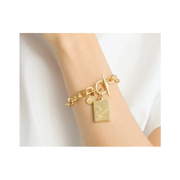 Susan Shaw Bam Bird Mahjong Tile Bracelet Image 2 Puckett's Fine Jewelry Benton, KY