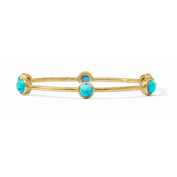Julie Voss Milano Luxe Bangle Turquoise Blue- size Medium Puckett's Fine Jewelry Benton, KY
