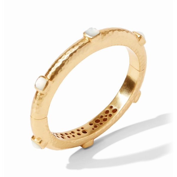 Julie Vos Catalina Hinge Bangle -Cubic Zirconia -One Size Image 2 Puckett's Fine Jewelry Benton, KY