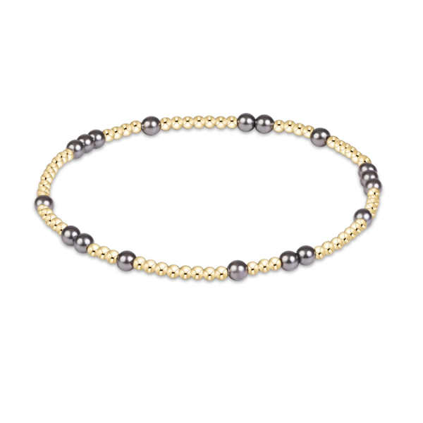 ENEWTON HOPW UNWRITTEN PEARL DARK GREY 3MM BRACELET Puckett's Fine Jewelry Benton, KY
