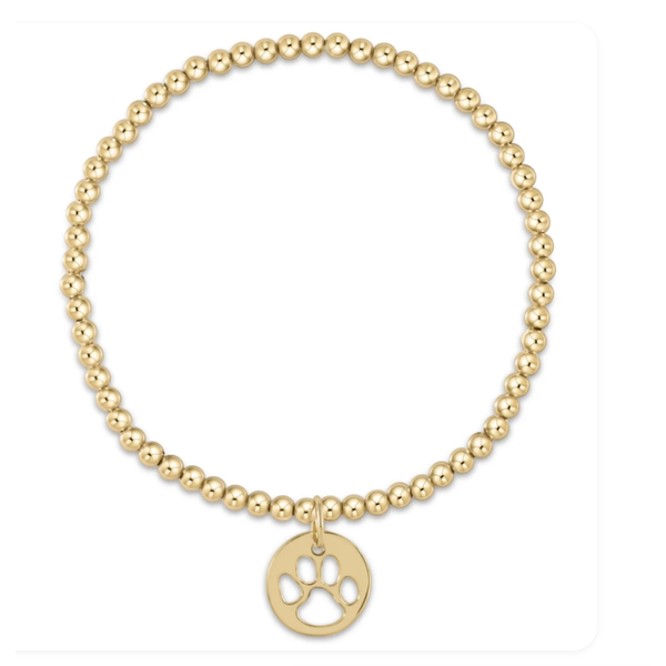 E NEWTON CLASIC GOLD 3MM BEAD BRACELET Puckett's Fine Jewelry Benton, KY