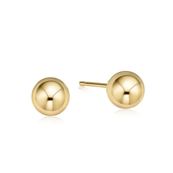 E NEWTON CLASSIC 10MM BALL STUD--GOLD FILL Puckett's Fine Jewelry Benton, KY