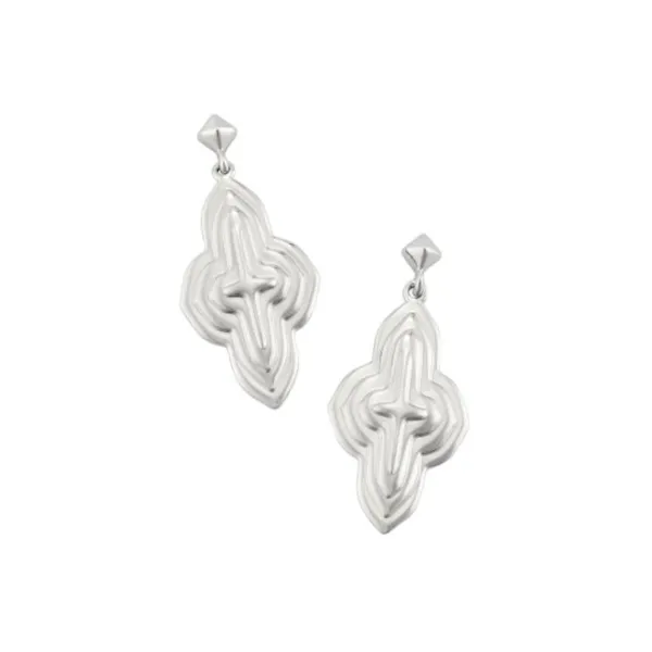 Kendra Scott Silver Tone Fashion Earring Puckett's Fine Jewelry Benton, KY