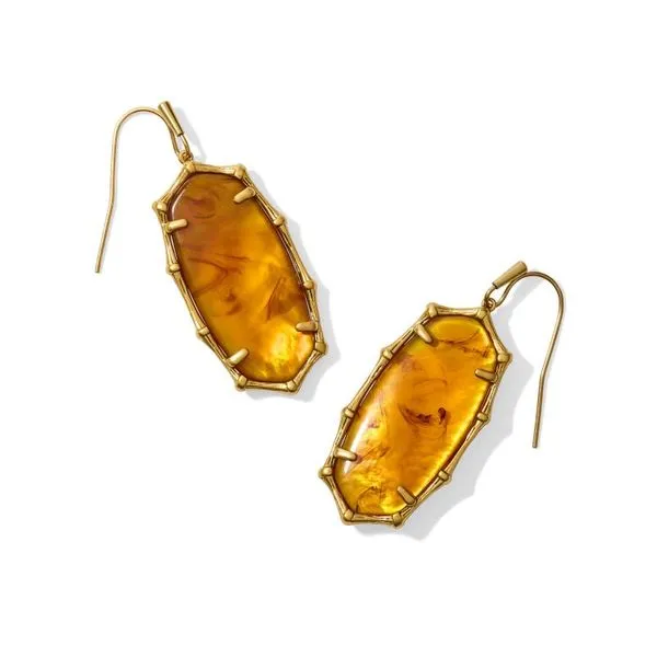 Kendra Scott Elle Bamboo Drop Earring Puckett's Fine Jewelry Benton, KY