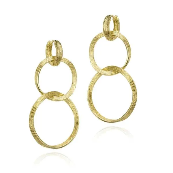 Jorge Revilla Florence Earrings Silver with 18K Gold Vermeil Puckett's Fine Jewelry Benton, KY