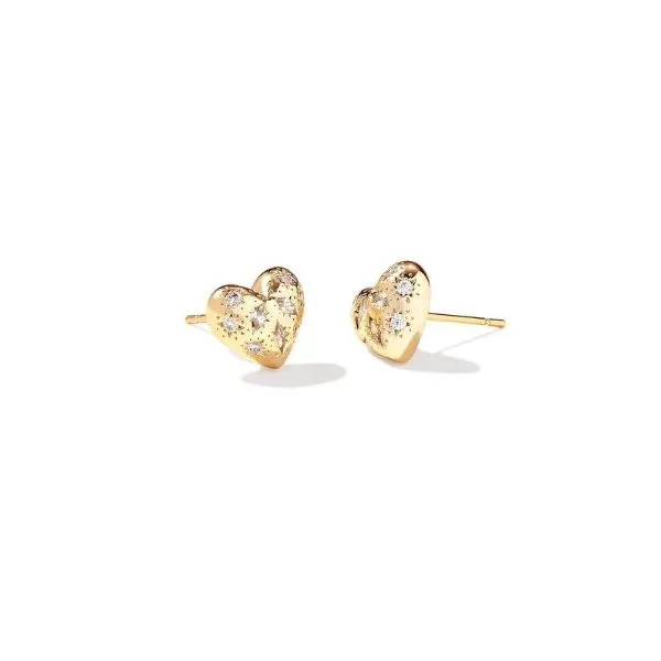 Kendra Scott Holland Heart Stud Earring Puckett's Fine Jewelry Benton, KY