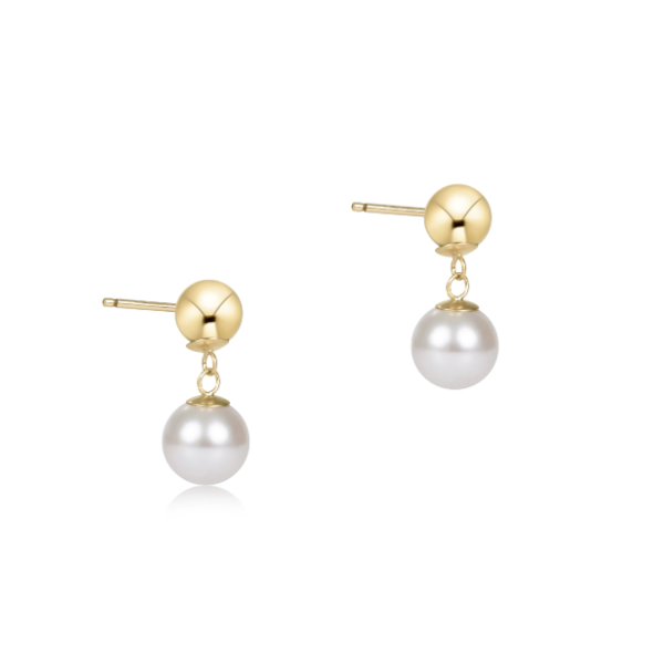 ENEWTON CLASSIC 10MM BALL DROP STUD - PEARL Puckett's Fine Jewelry Benton, KY