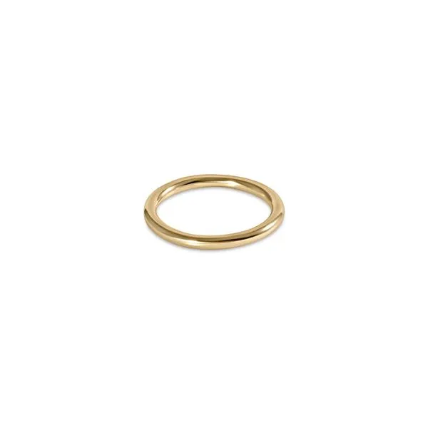 E NEWTON CLASSIC GOLD BAND RING - SIZE 8 Puckett's Fine Jewelry Benton, KY