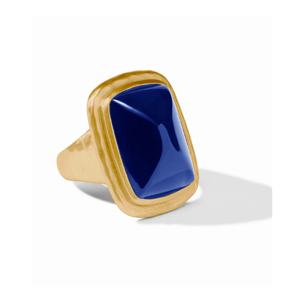 Julie Vos Sahara Stone Ring - Iridescent Sapphire Blue - Size 7 Puckett's Fine Jewelry Benton, KY