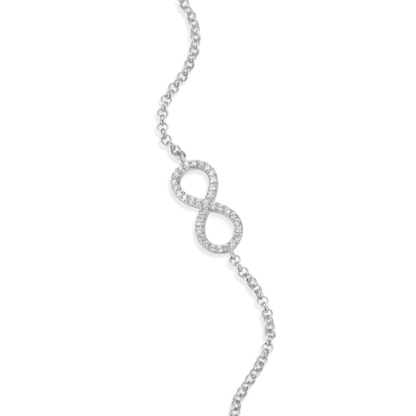 Monte Luna Cross Bolo Bracelet in Rhodium Plated Sterling Silver Image 2 Puckett's Fine Jewelry Benton, KY