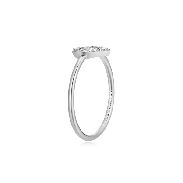 Monte Luna Open Heart Statement Ring in Rhodium Plated Sterling Silver Image 2 Puckett's Fine Jewelry Benton, KY