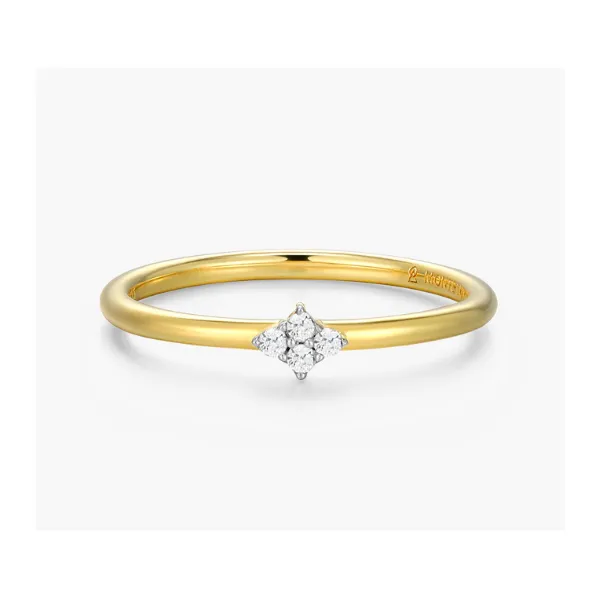Monte Luna Four Cluster Lab-Created Diamond Ring Puckett's Fine Jewelry Benton, KY