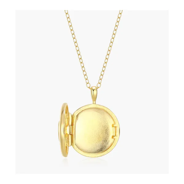 Monte Luna Pave Heart Locket Lab-Created Diamond Pendant Necklace Image 2 Puckett's Fine Jewelry Benton, KY