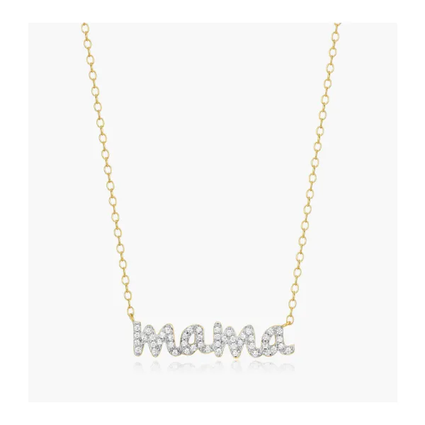 Monte Luna Mama Statement Necklace in 14k Yellow Gold Plated Sterling Silver Puckett's Fine Jewelry Benton, KY